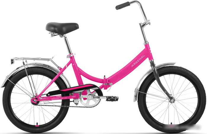 Велосипед Forward Arsenal 20 1.0 2022 (розовый) - фото 1 - id-p210499476