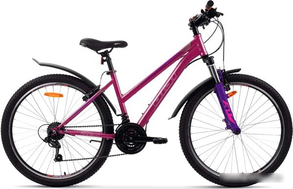 Велосипед AIST Quest W р.19.5 2022 (розовый) - фото 1 - id-p210508725