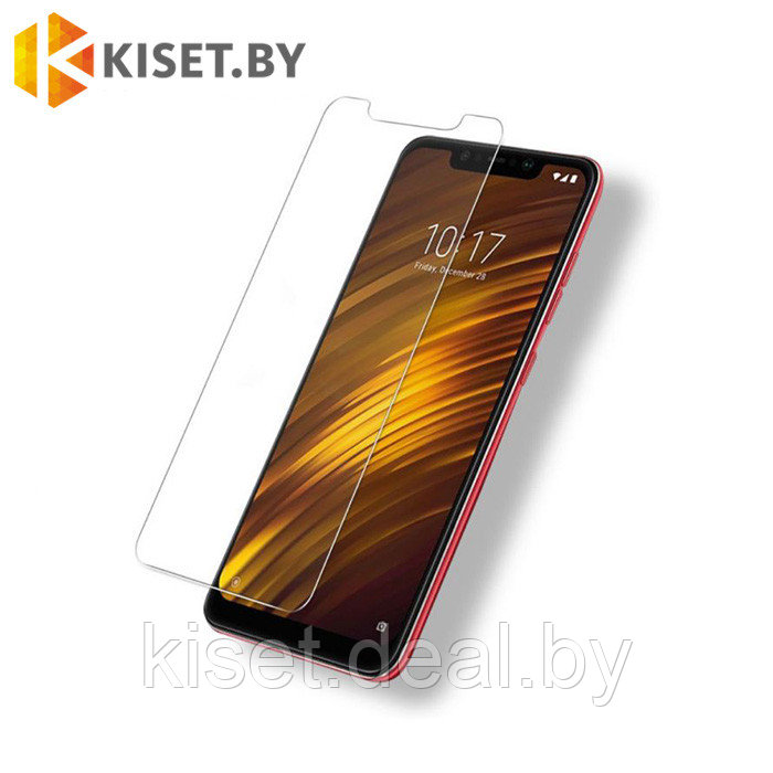 Защитное стекло KST 2.5D для Xiaomi Pocophone F1 прозрачное - фото 1 - id-p214283756
