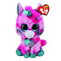 Игрушка мягконабивная Единорог UNICORN серии "Beanie Boo's" TY, 15см