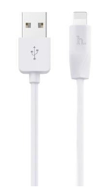 HOCO HC-32007 X1/ USB кабель Lightning/ 1m/ 2.1A/ White