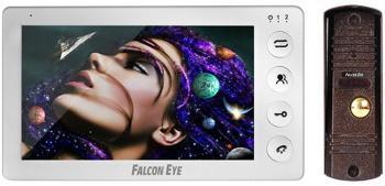 Falcon Eye KIT- Cosmo Комплект. Видеодомофон: дисплей 7" TFT; механические кнопки; подключение до 2-х вызывных - фото 1 - id-p214276620