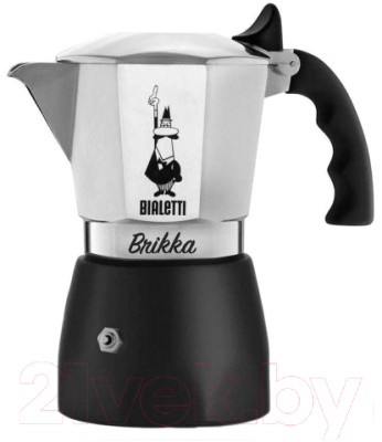 Гейзерная кофеварка Bialetti Brikka 2020 21012 / 7314 - фото 1 - id-p214289549