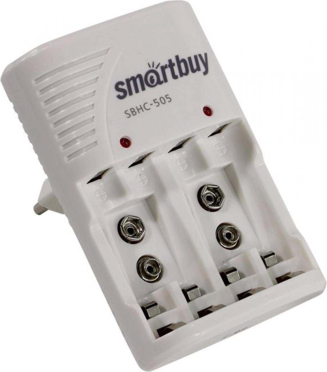 Зарядное уст-во Smartbuy SBHC-505 (NiMh/NiCd AA/AAA/9V) - фото 1 - id-p214339670