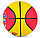Мяч баскетбольный №7 Meik MK-2307 yellow, фото 3