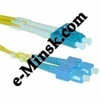 Волоконно-оптический кабель, оптоволоконный патчкорд (xPON, GPON), LC-SC, VCOM, Duplex (дуплекс), G.657, MM