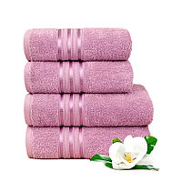 Махровое полотенце 70х130 лиловый