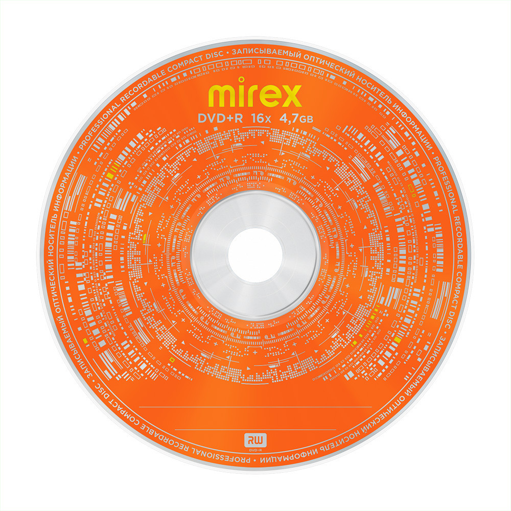 Диск DVD+R - MIREX 4.7GB 16X Slim Сase - фото 2 - id-p214381729