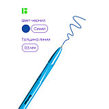 Ручка шариковая Berlingo "Tribase Neon" синяя, 0,7мм, корпус ассорти, фото 2