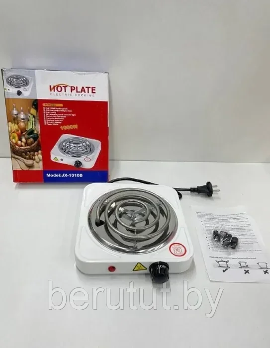 Настольная плита электрическая HOT PLATE JX-1010B 1000 Вт - фото 6 - id-p214382341