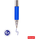 Ручка шариковая автоматическая Luxor "Sprint" синяя, 1,0мм, грип, фото 3