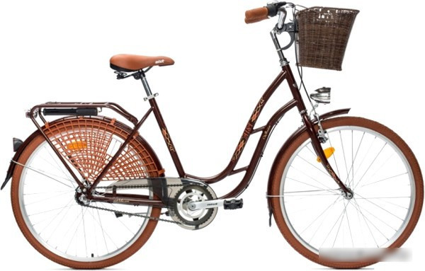 Велосипед AIST Tango 2.0 28 2021 (коричневый) - фото 1 - id-p210498751