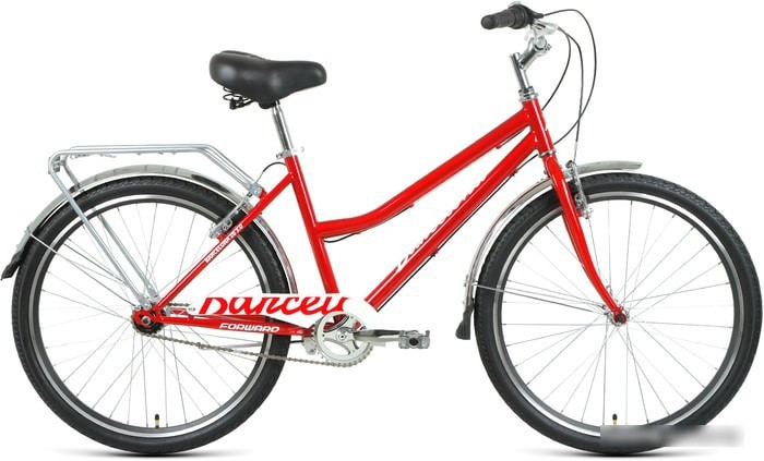 Велосипед Forward Barcelona 26 3.0 2021 (красный) - фото 1 - id-p210499439