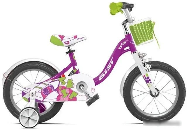 Детский велосипед AIST Skye 16 2022 (фиолетовый) - фото 1 - id-p210499560