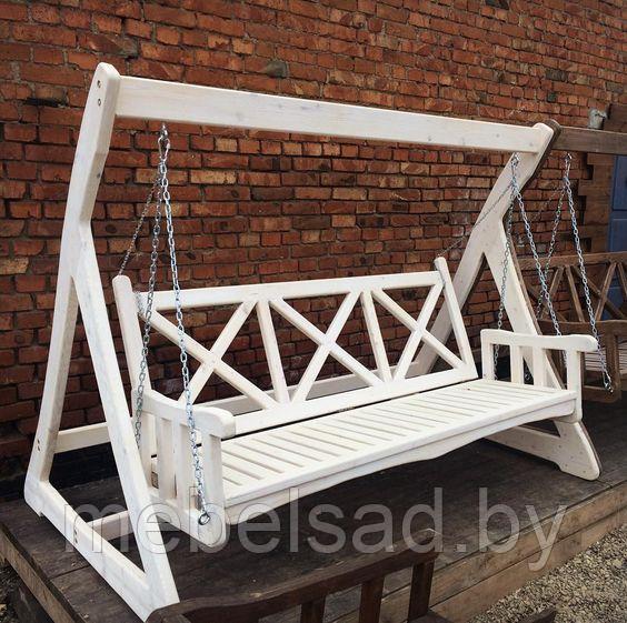Качели садовые деревянные "Кредо №19"