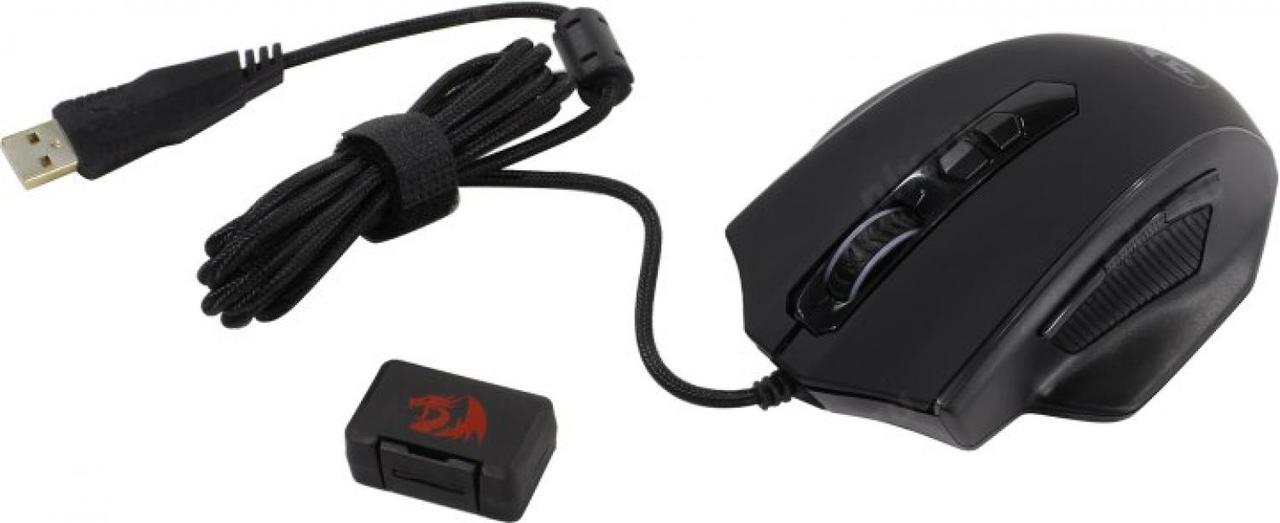 Проводная игровая мышь DEFENDER Redragon Vampire Mouse M720-RGB (RTL) USB 9btn+Roll 77610 - фото 1 - id-p214386609
