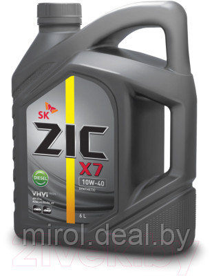 Моторное масло ZIC X7 Diesel 10W40 / 172607 - фото 3 - id-p214387114