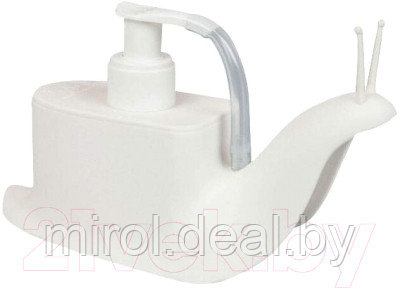 Дозатор жидкого мыла Qualy Escar / QL10261-WH-WH - фото 3 - id-p214388935