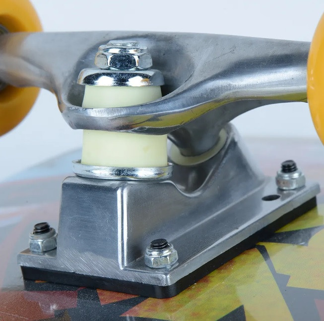 Скейтборд Winmax (кит.клен), колесо 50х36 мм., (белый граффити) ABEC-7 , WME05015Z2 - фото 4 - id-p214390022