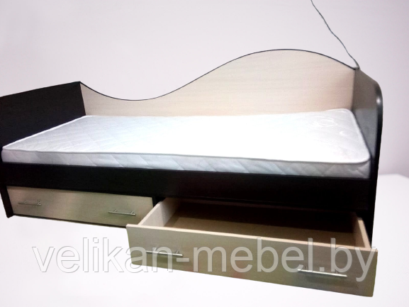 Кровать односпальная с ящиками "Кит " - фото 6 - id-p158675600