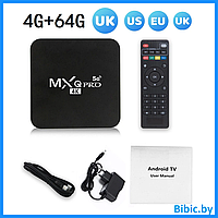 Игровая Смарт приставка MXQ Pro 4K 5G 64GB 512GB Android V12.1 Smart TV BOX WIFI , портативная тв приставка