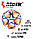 Мяч футбольный №5 Meik MK-152 Orange, фото 2