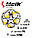 Мяч футбольный №5 Meik MK-152 Yellow, фото 2