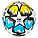 Мяч футбольный №5 Meik MK-160 Yellow, фото 2