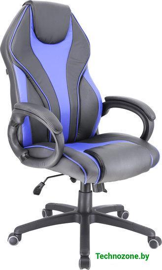 Кресло Everprof Wing (черный/синий) - фото 1 - id-p214390217