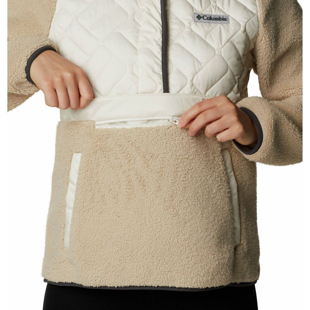 Джемпер женский Columbia Sweet View Fleece Hooded Pullover молочный 1958641-191 - фото 5 - id-p213956298