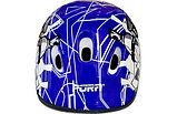 Шлем защитный для роликовых коньков FORA, синий  р-р S (53-57см ) LF-0238-BL, фото 2