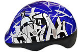 Шлем защитный для роликовых коньков FORA, синий  р-р S (53-57см ) LF-0238-BL, фото 3