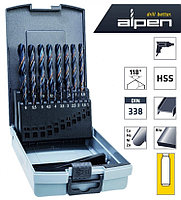 Набор сверл по металлу ALPEN Sprint Master KP19 19 пр. Ø 1.0-10.0x0.5 мм