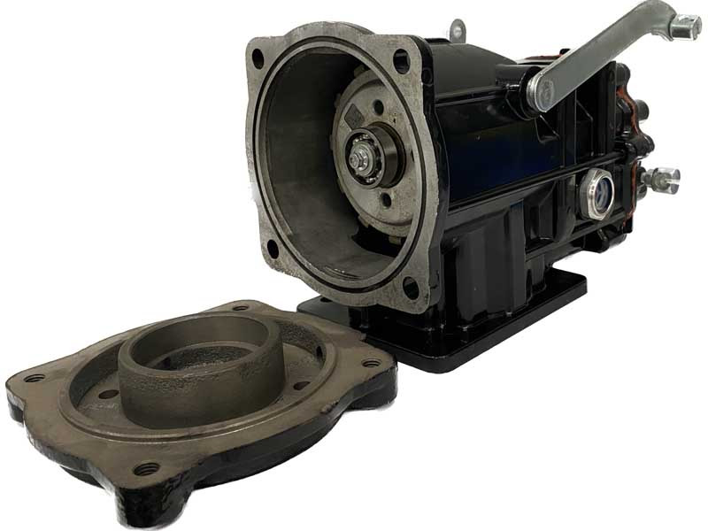 Коробка передач мотоблока 3+1 ST-1000F (6.5-8,5 лс) с плитой - фото 6 - id-p210223452