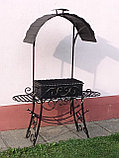 Кованый мангал с крышей №12, фото 3