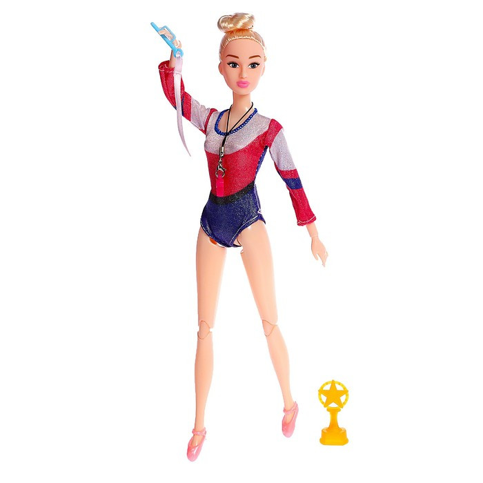 Кукла-модель шарнирная «Лучшая гимнастка. Ксения» с аксессуарами - фото 4 - id-p214391457