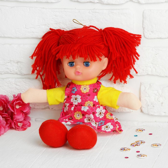 Мягкая игрушка «Кукла Иришка», цвета МИКС - фото 1 - id-p214391459