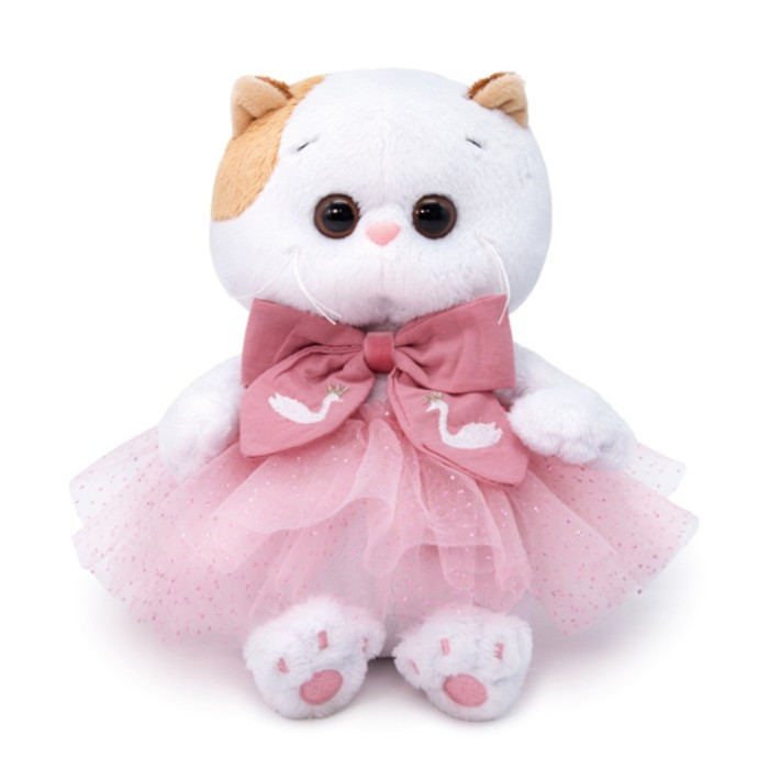 Мягкая игрушка «Кошечка Ли-Ли baby» в юбке с блестками, 20 см - фото 1 - id-p214391881