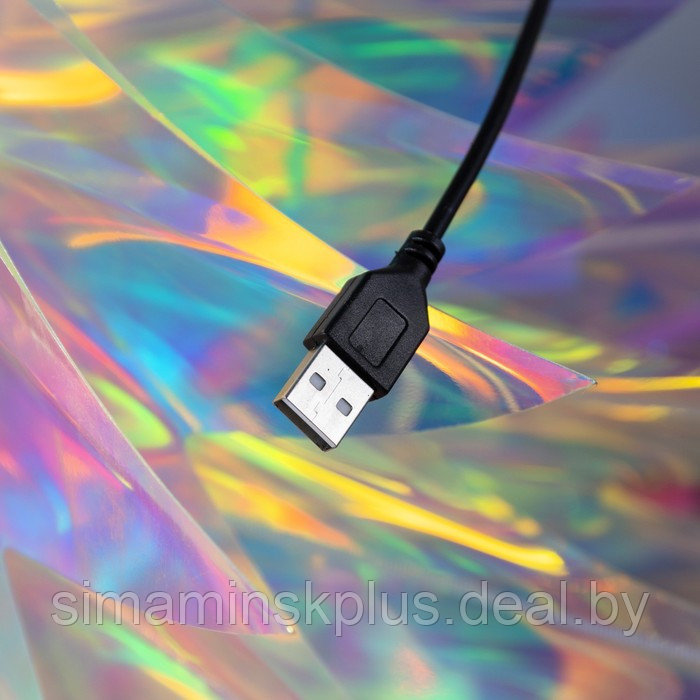 Светодиодная фигура «Ёлка» 100 × 130 × 100 см, пластик, управление с приложения, USB, свечение RGB - фото 9 - id-p214391985