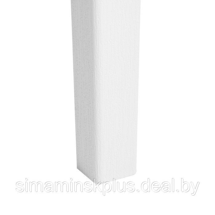 Столик для шезлонга "Прованс" белый, 40х30х37см - фото 4 - id-p214392646