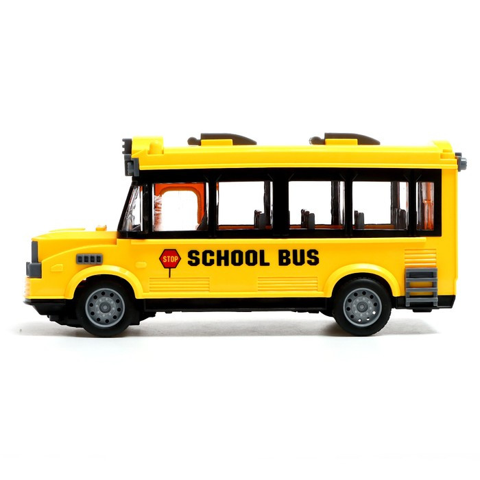 Автобус радиоуправляемый «Школьный», световые эффекты, работает от батареек - фото 2 - id-p214392718