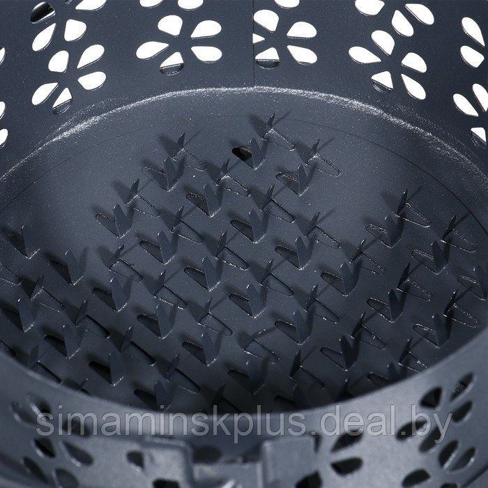 Подставка под спирали от комаров, благовонии, с крышкой, металл, чёрная - фото 4 - id-p214392753