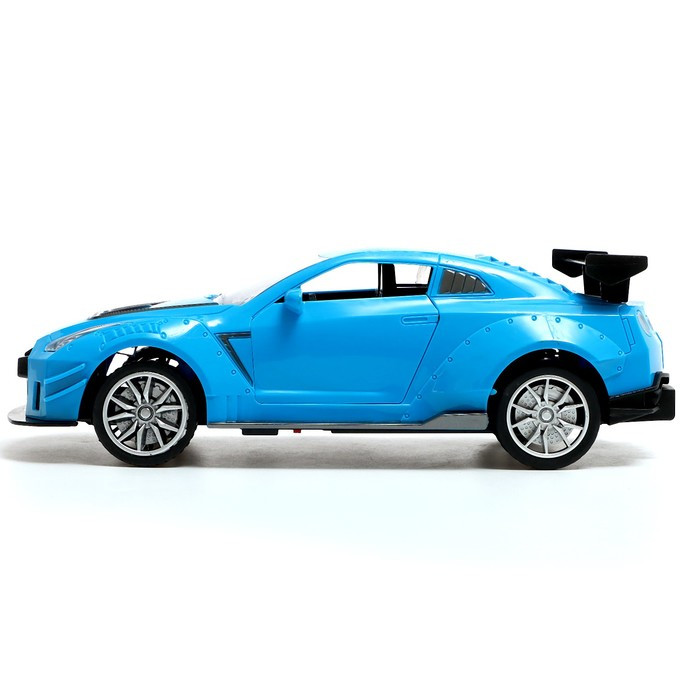 Машина радиоуправляемая «Купе», 1:14, открываются двери, работает от батареек, цвет синий - фото 2 - id-p214393329