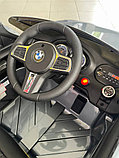 Детский электромобиль RiverToys BMW6 GT JJ2164 (серый) глянец (автокраска) Лицензия, фото 4