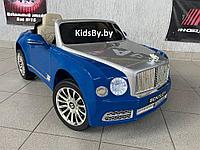 Детский электромобиль RiverToys Bentley Mulsanne JE1006 (синий) Лицензия