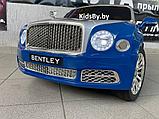 Детский электромобиль RiverToys Bentley Mulsanne JE1006 (синий) Лицензия, фото 2