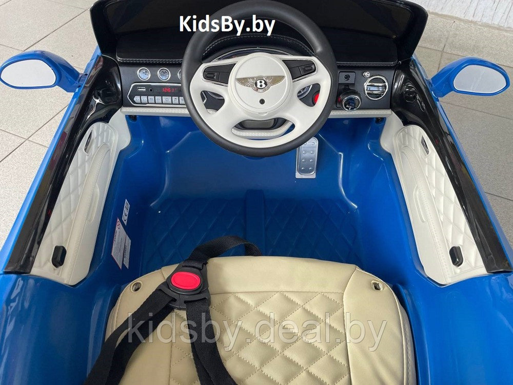 Детский электромобиль RiverToys Bentley Mulsanne JE1006 (синий) Лицензия - фото 5 - id-p182812586