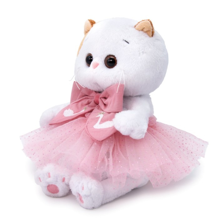 Мягкая игрушка «Кошечка Ли-Ли baby» в юбке с блестками, 20 см - фото 2 - id-p214394855