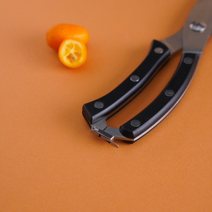 Ножницы кухонные Доляна «Профи», 25×4×1,5 см - фото 6 - id-p214393840