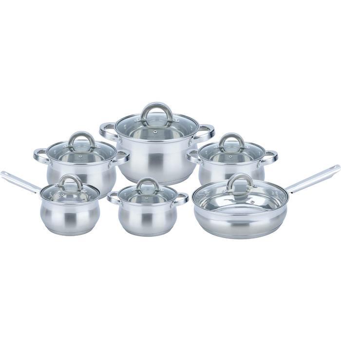 Набор посуды Bekker Premium Bella, 12 предметов - фото 1 - id-p214394590